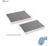 BLUE PRINT ADBP250007 Filter set, cabin air