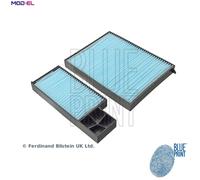 BLUE PRINT ADG02540 Filter set, cabin air