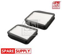 FILTER SET, CABIN AIR FEBI BILSTEIN 49662