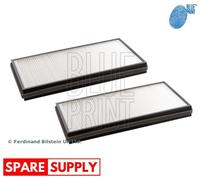 FILTER SET, CABIN AIR FOR BMW E60 E61 E63 E64 BLUE PRINT ADBP250002