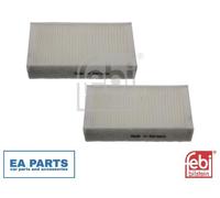 Filter set, cabin air for BMW F25 F26 FEBI BILSTEIN 45880