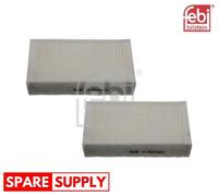 FILTER SET, CABIN AIR FOR BMW F25 F26 FEBI BILSTEIN 45880