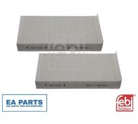 Filter set, cabin air for BMW F45 F46 I01 F48 FEBI BILSTEIN 45881