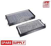FILTER SET, CABIN AIR FOR BMW G11 E70 F15 E71 FEBI BILSTEIN 28414