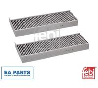 Filter set, cabin air for CITROËN C4 GRAND PICASSO FEBI BILSTEIN 48474