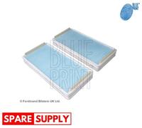 FILTER SET, CABIN AIR FOR MERCEDES-BENZ C215 W210 S210 BLUE PRINT ADU172508