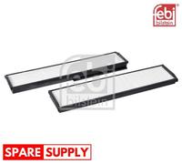 FILTER SET, CABIN AIR FOR MERCEDES-BENZ FEBI BILSTEIN 09445
