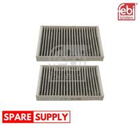 FILTER SET, CABIN AIR FOR MERCEDES-BENZ W221 C216 FEBI BILSTEIN 30642