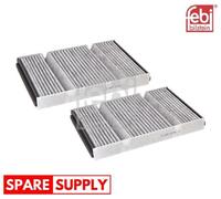FILTER SET, CABIN AIR FOR MERCEDES-BENZ W222 A217 C217 FEBI BILSTEIN 104339