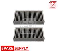 FILTER SET, CABIN AIR FOR MERCEDES-BENZ X164 W164 W251 FEBI BILSTEIN 36179