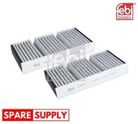 FILTER SET, CABIN AIR FOR MERCEDES-BENZ X166 W166 C292 FEBI BILSTEIN 106092