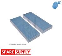 FILTER SET, CABIN AIR FOR NISSAN CEFIRO MAXIMA BLUE PRINT ADN12507