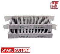 FILTER SET, CABIN AIR FOR RENAULT LAGUNA FEBI BILSTEIN 37337