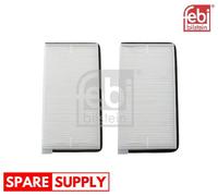 FILTER SET, CABIN AIR FOR SUZUKI GRAND ESCUDO FEBI BILSTEIN 28323