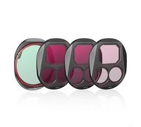 Filter Set For DJI For Mavic 4 Pro - 4-Pack ND/CPL Lens Kit (ND8/ND32/ND64+CPL) - ABS Anti-Glare For Aerial Photography - 15.2x12.4x18cm Compact Case - Quick-Change Gimbal Mount