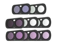 Filter Set for Insta360 Luna Ultra,Optical Glass Waterproof Magnetic ND/UV/CPL/Star/Black Mist Anti Light Pollution for Action Camera (8-Piece Set)