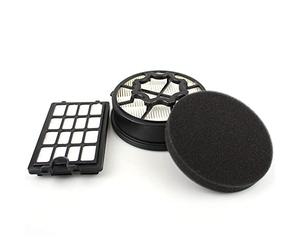 Filter set hygiene filter + coarse dirt filter + exhaust air filter compatible with AEG CyclonClean ACC51... | CyclonPower AE787... Vacuum cleaner, bagless vacuum cleaner | compatible with AEG AEF112