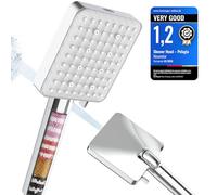 Filter Shower Head [TESTSIEGER], High Pressure Shower Heads with 7 Modes