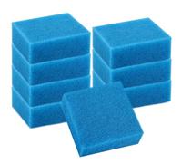Filter Sponge 95 x 95 x 45 mm, Filter Sponge Aquarium 50PPI (Blue) Pack of 8