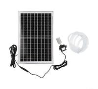 Filter System, 10W Solar Pond Filter Kits, Solar Pond Pump with Filter Underwater Pond Filter for Fish Tank DIY Fountain Water Features Stream Waterfall