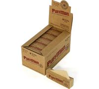 Filter Tip, 25 Booklets x 50 Paper Brown Tip, Full Box Filter Tip with Perforated Lines, 60x20mm Smoking Cigarette Accessories