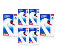 Filter Tips 54-2160 x SWAN Extra Slim Smoking MENTHOL BLUE Capsule MINT Rolling Paper (6 x Packs of 324 Paper)