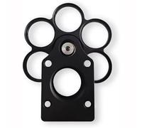 Filter Wheel Holder, Six-Position Coaxial Design, Threaded Interface for Telescope Observation