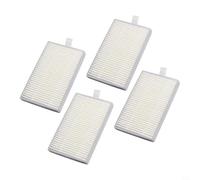 Filter with Plastic Frame and Filter Paper White Cleaner - 5-Pack High-Efficiency Dust Hair Replacement Filter for Q5 Robot Vacuum
