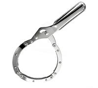 Filter Wrench Designed for 75mm to 95mm Oil Filters with Forged Steel Build and Galvanized Handle for Resistance (Medium)