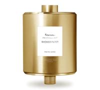 Filterbaby Pro Series Shower Filter-Doctor-Developed All-Metal Titanium-Aluminum-Lab Tested to Reduce up to 99.9% Chlorine,Chloramine & Certain Heavy Metals incl. Lead-Eco-Friendly Long-Lasting Gold
