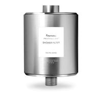 Filterbaby Pro Series Shower Filter-Doctor-Developed All-Metal Titanium-Aluminum-Lab Tested to Reduce up to 99.9% Chlorine,Chloramine & Certain Heavy Metals incl. Lead-Eco-Friendly Long-Lasting Chrome