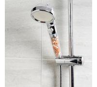 Filtered High Pressure Shower Head - Featuring A Stop Button On The Shower Head, Reduce The Environmental Impact While Saving Money