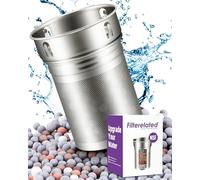 Filterelated Stainless Steel Portable Alkaline Water Filter Special Replacement Filter 9601, 1 piece