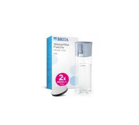 Filtering bottle - BRITA - 2 microdiscs included - Pastel blue
