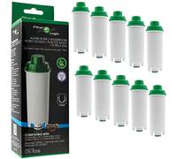 FilterLogic CFL-950B | 12 Pack - Water Filter Softener Compatible with Delonghi DLS C002 DLSC002 Filter Cartridge for Coffee Maker Machines