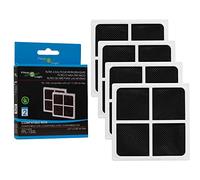 FilterLogic FFL-155L | Air Filter for refrigerators, Compatible with LG Pure N Fresh ADQ73214405, ADQ73214404, ADQ73214408 Antibacterial Pur Air Refrigerator Filters (Pack of 4)