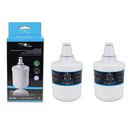 FilterLogic FFL-180S Fridge Water Filter Compatible with Samsung Aqua Pure Plus DA29-00003G, DA29-00003B, DA29-00003A, DA97-06317A, DA61-00159A, HAFCU1/XAA, HAFIN2/EXP, APP100; WSS-1, WF289 (2 Pack)