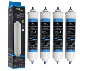 FilterLogic FFL-191X | 4X Water Filter for Samsung, LG, Beko Fridges