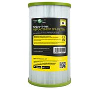 Filterlogic Sfl35-5-9Be Spa Hot Tub Filter Compatible With Pleatco Prb35In / Prb35-In / Prb35, Sc705, Darlly 40353