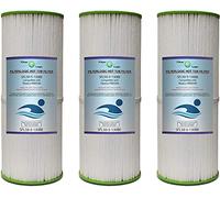 FilterLogic SFL50-5-130BE Hot Tub Spa Filter Compatible with Pleatco PRB50IN, Unicel C4326 (3 Pack)