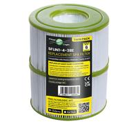 Filterlogic Sflin1-4-3Be Hot Tub Spa Filter Compatible With Pleatco Pin4Pair, Darlly Sc827