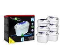 FilterLogic Universal 6 Pack Filter Cartridges Compatible with Brita® Maxtra ®