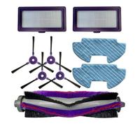 Filters Mop Cloths Side/Main Roller Brush Kit - Compatible With Samsung 2-In-1 PowerBot VR05R503PWK/SA, DJ81-00167A Robotic Vacuum Cleaner