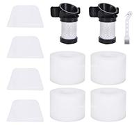 Filters Replacement for Shark IF200UKT DuoClean IONFlex Cordless Vacuums IF100 IF200 IF150 IF160 IF170 IF250UKT IF251 IF201 IF202 IF205 IR100 IR101 IR70 Spare Parts # XPREMF100 & XPSTMF100…