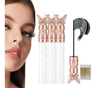 Filterseed Mascara, Filterseed Thick, Curling, Long-lasting Mascara, Waterproof, Sweat-proof, Lengthening, Non-smudged, Fine Brush Black Mascaras (3PCS)