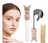 Filterseed Mascara, Waterproof Sweat-Proof & Long-Lasting Mascara, Lengthening, Non-Smudged, Dramatic Lashes, Fine Brush for Lower Lashes & Oily Skin (1Pcs)