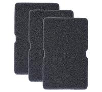 3x Filter tumble dryer heat pump dryer, sponge filter mat, condenser dryer, for Beko Grundig Blomberg ElektraBregenz, 235 x 150 x 10 mm, lint sieve, lint filter 2964840100 foam filter