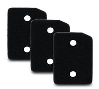 Filterwelt | Filter compatible with Miele 9164761 Tumble Dryer Heat Pump Dryer Fine Coarse 207 x 157 x 30 mm Sponge Filter Mat Condenser Dryer Made in Germany Lint Filter Foam Filter Sponge Set of 3