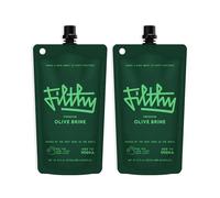 Filthy Olive Brine for Cocktails, 8 Oz Pouch, 2 Pack