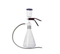 Filtration Apparatus Glass Sand Core Liquid Solvent Filter Unit Device With Filter Cup 300 mL Receive Bottle 2000 mL